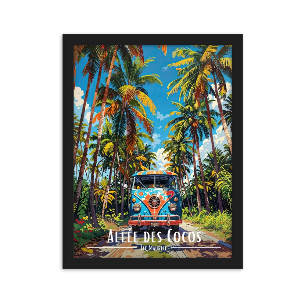 Affiche Allée des Cocos Univ'île