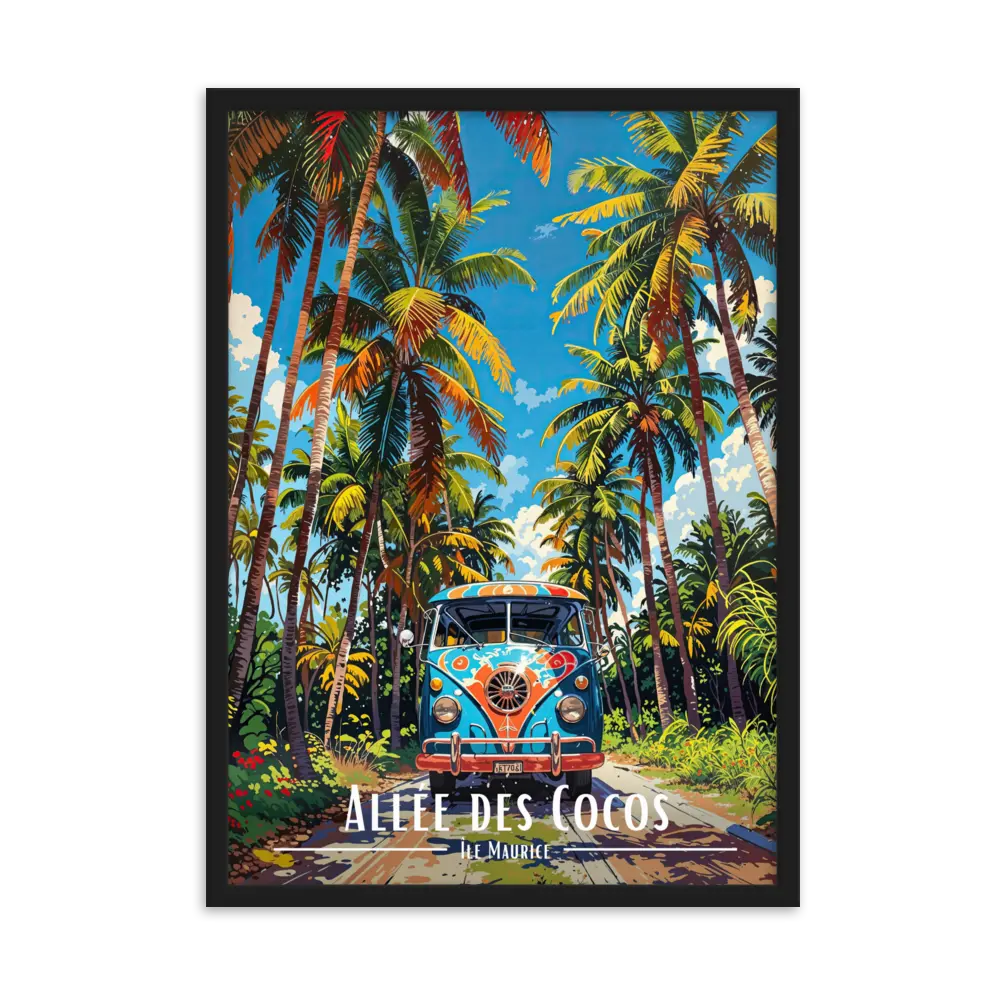 Affiche Allée des Cocos Univ'île