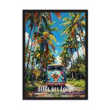 Affiche Allée des Cocos Univ'île