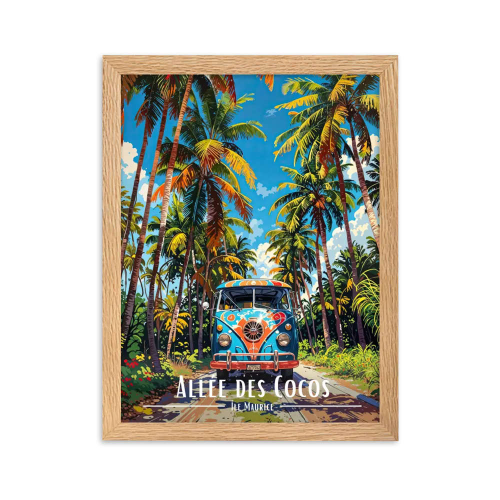 Affiche Allée des Cocos Univ'île