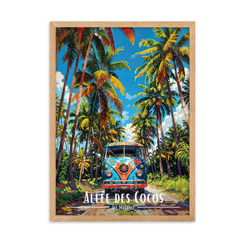 Affiche Allée des Cocos Univ'île