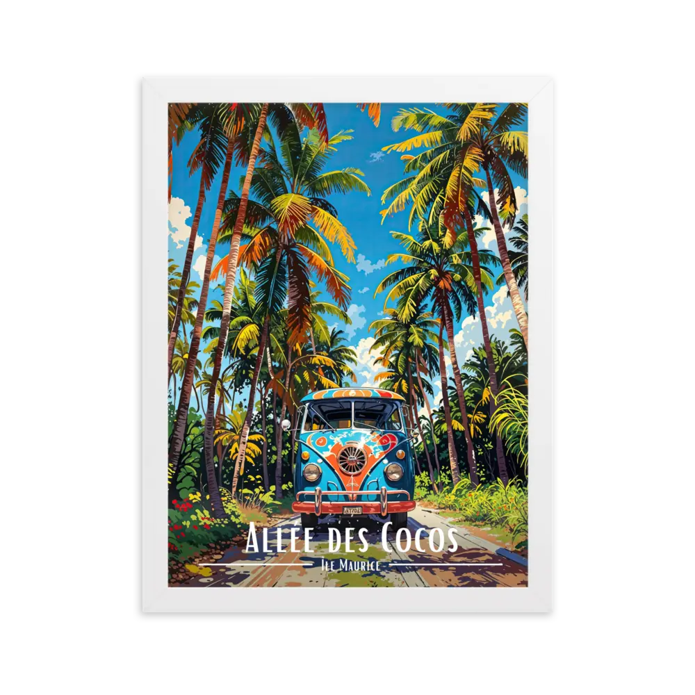 Affiche Allée des Cocos Univ'île