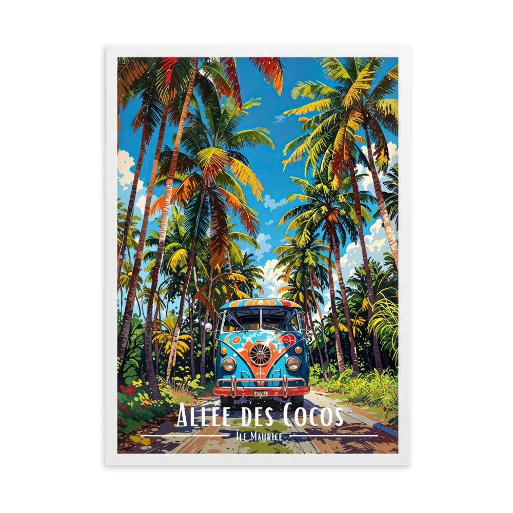 Affiche Allée des Cocos Univ'île