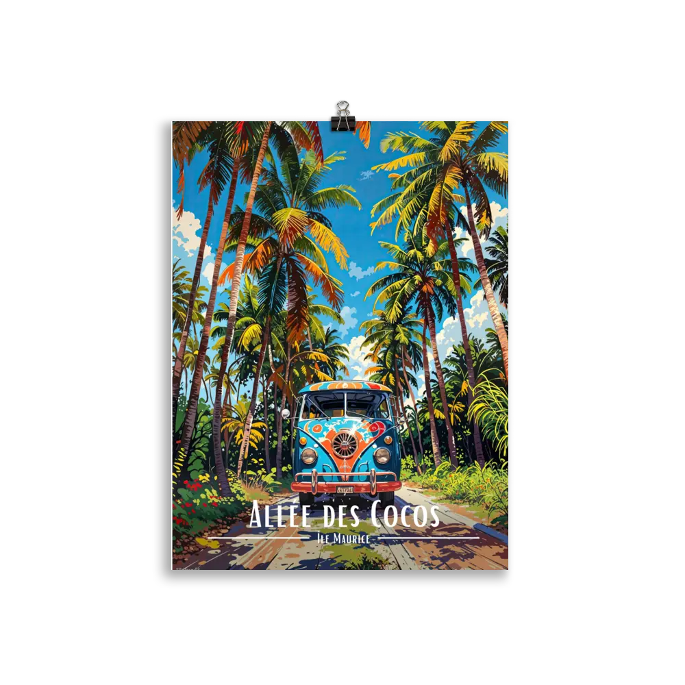 Affiche Allée des Cocos Univ'île