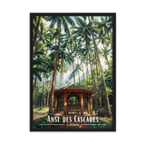 Tableau Anse des Cascades 50 × 70 cm Sans Cadre - Univile