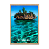 Tableau Crystal Rock 30 × 40 cm Oak - Univile