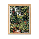 Affiche de La Réunion Jardin d’Eden 50 × 70 cm / Sans Cadre - Univile La Réunion