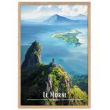 Affiche de Maurice Le Morne 30 × 40 cm / Sans Cadre - Univile Maurice