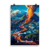 Affiche de La Réunion Lé frér Volkan 61 × 91 cm / Noir - Univile La Réunion