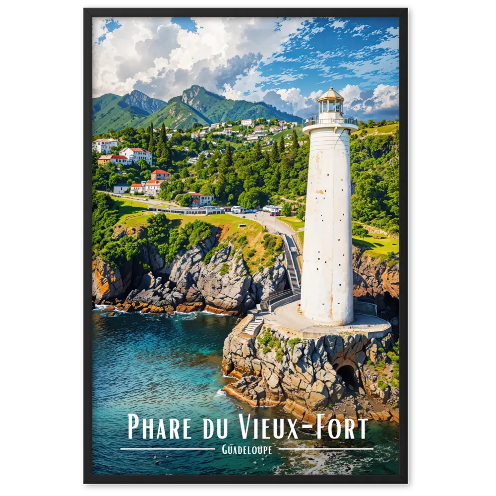 Affiche Phare du Vieux-Fort Univ'île