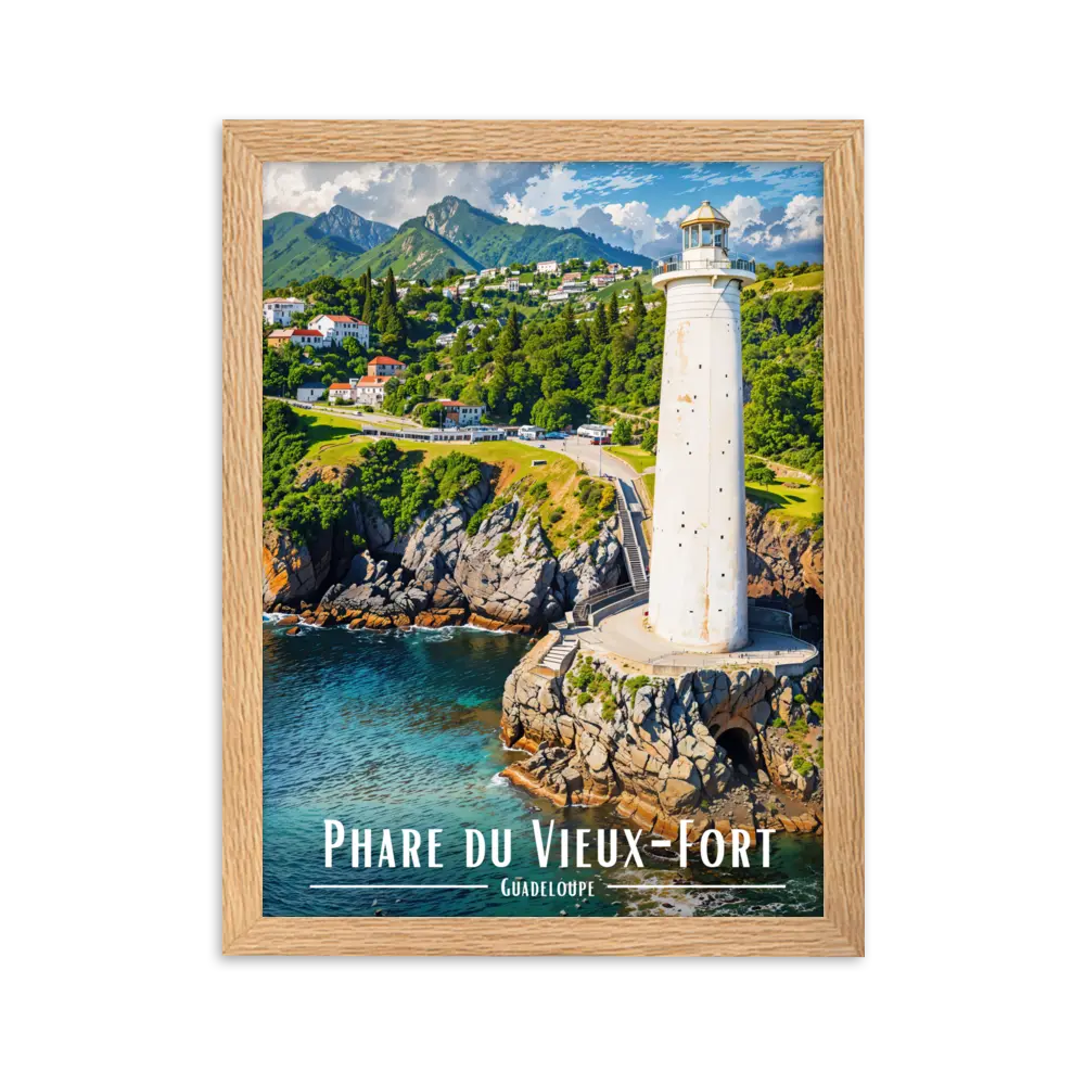 Affiche Phare du Vieux-Fort Univ'île