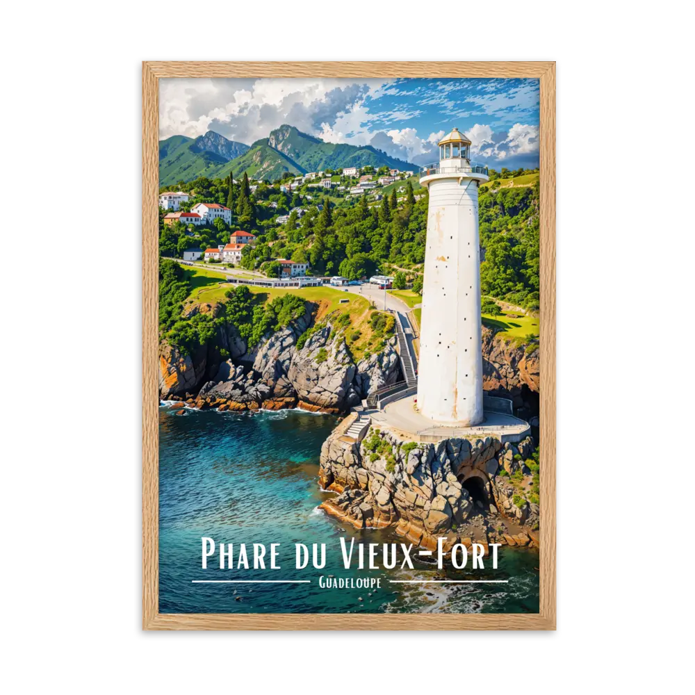 Affiche Phare du Vieux-Fort Univ'île