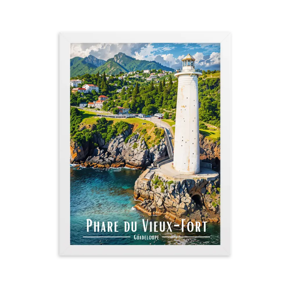 Affiche Phare du Vieux-Fort Univ'île