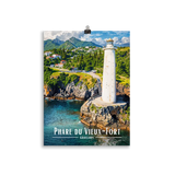 Affiche Phare du Vieux-Fort Univ'île