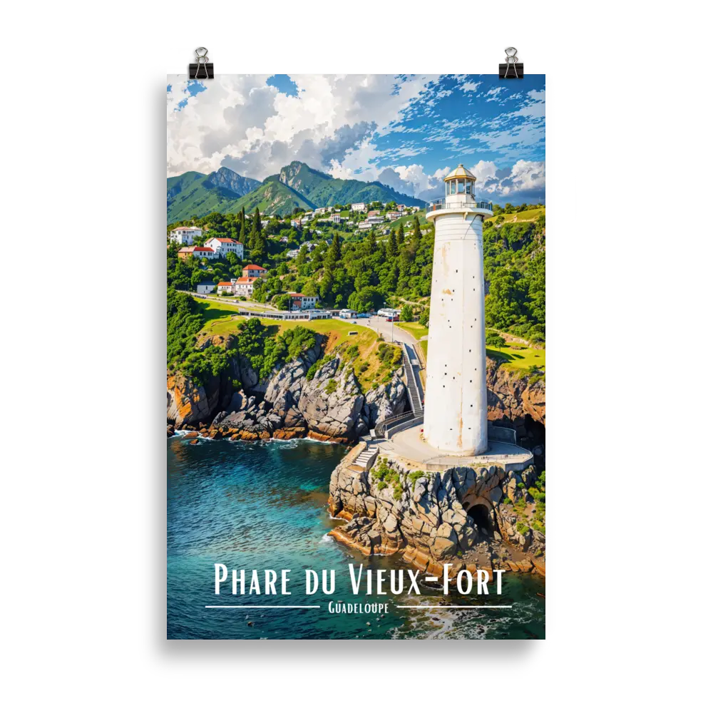 Affiche Phare du Vieux-Fort Univ'île