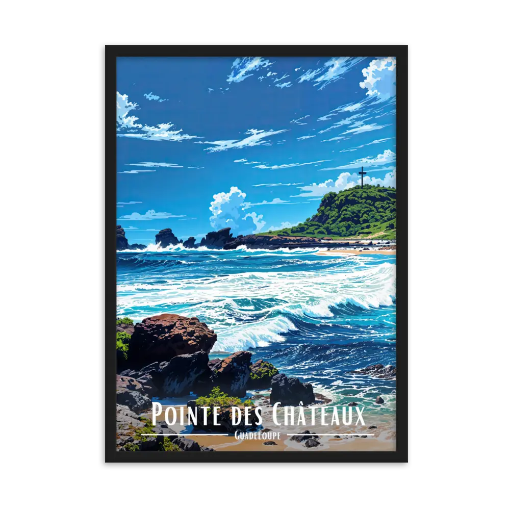 Affiche Pointe des Châteaux Univ'île