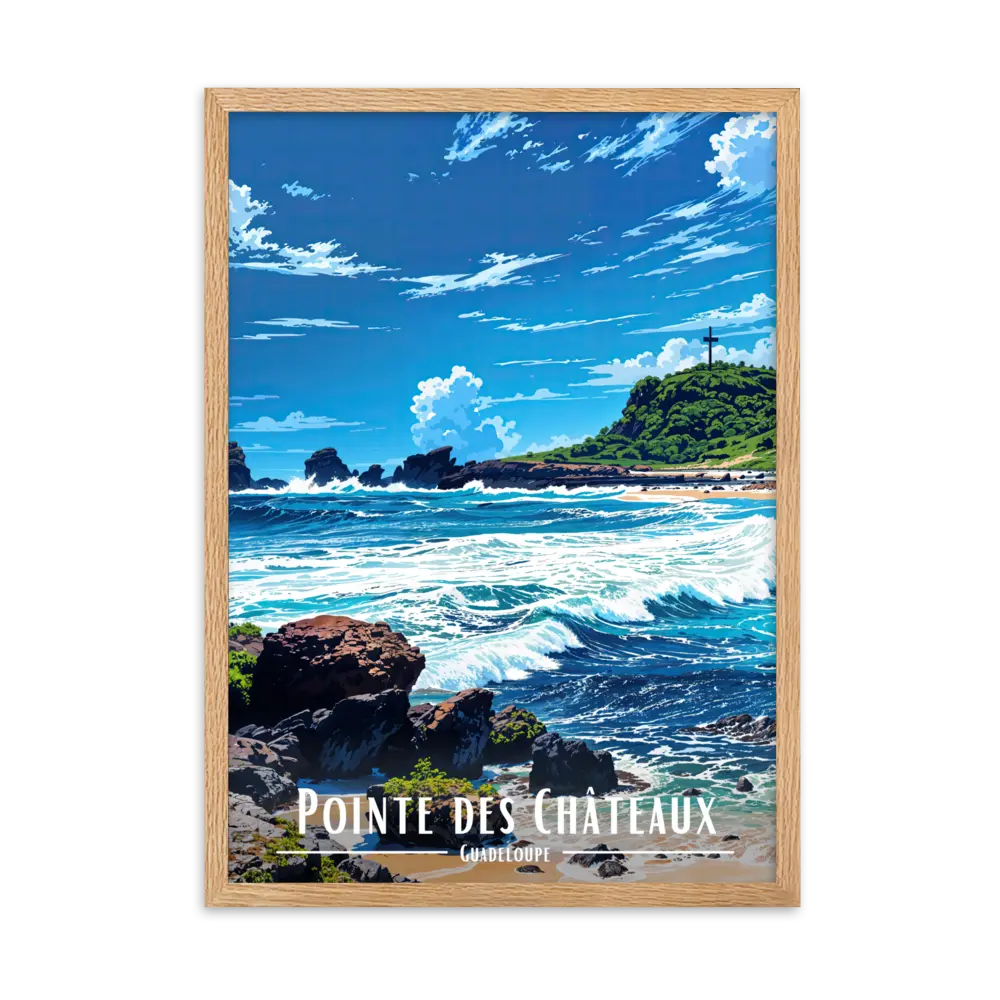 Affiche Pointe des Châteaux Univ'île