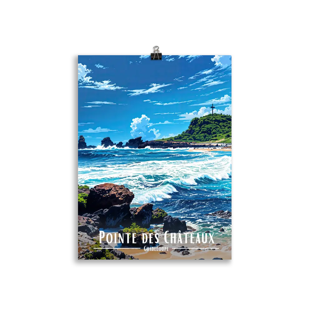 Affiche Pointe des Châteaux Univ'île