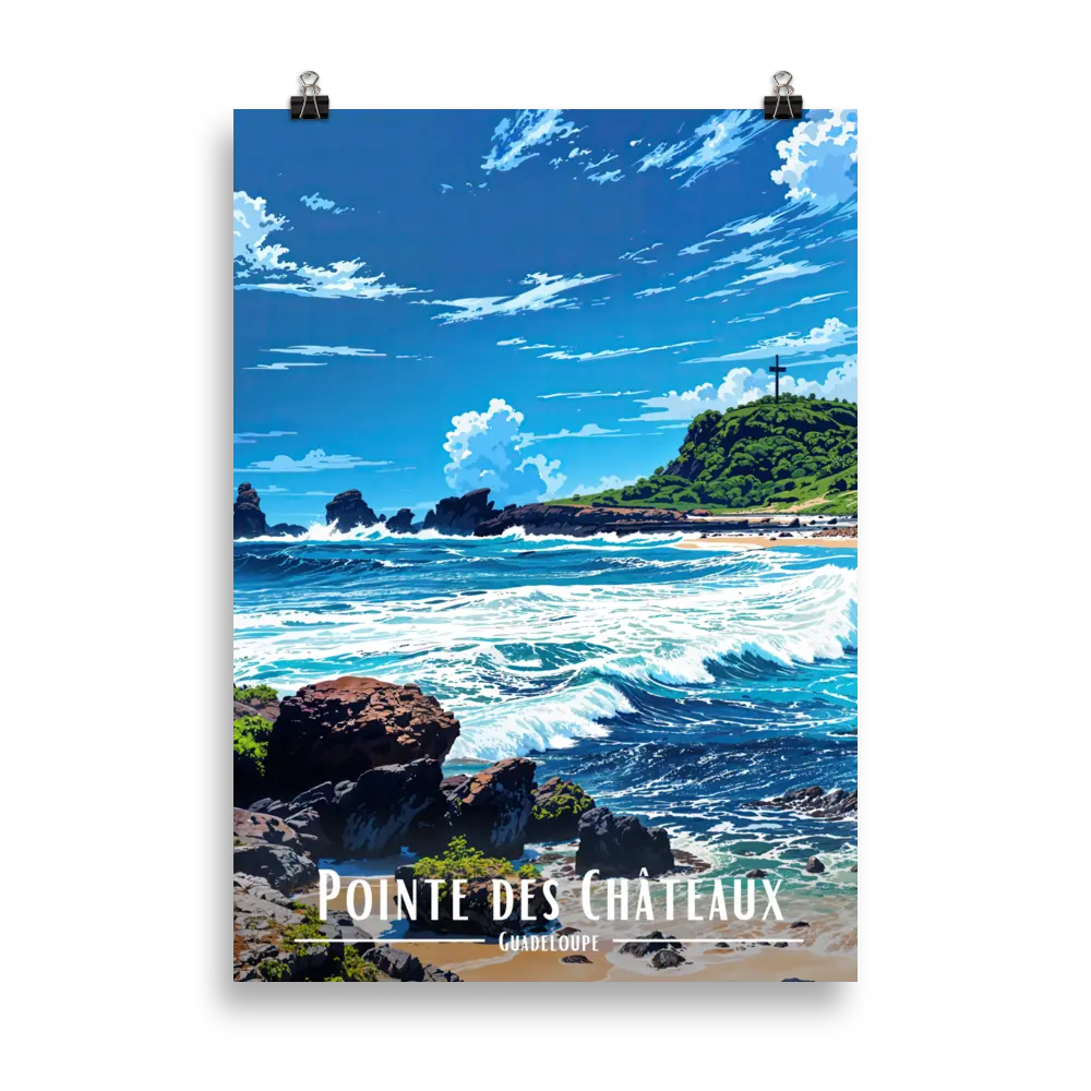 Affiche Pointe des Châteaux Univ'île