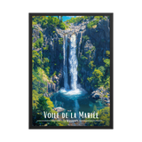 Affiche de La Réunion Voile de la Mariée 50 × 70 cm / Sans cadre - Univile La Réunion