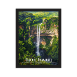 Tableau Cascade Chamarel 50 × 70 cm Oak - Univile