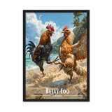 Tableau Batay Coq 50 × 70 cm Sans Cadre - Univile