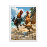 Tableau Batay Coq 61 × 91 cm Sans Cadre - Univile