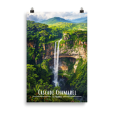 Tableau Cascade Chamarel 61 × 91 cm Oak - Univile