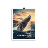 Tableau Baleine Sautant Hors de l'Eau Baleine Sautant Hors de l'Eau - undefined - UNIV'ÎLE