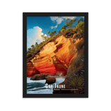 Tableau Cap Jaune Cap Jaune - 30 × 40 cm / Noir - UNIV'ÎLE