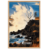 Tableau Cap Méchant Cap Méchant - 61 × 91 cm / Oak - UNIV'ÎLE