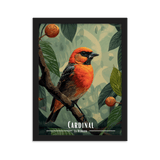 Tableau Cardinal Cardinal - 30 × 40 cm / Noir - UNIV'ÎLE