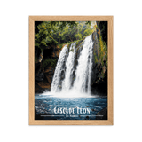 Tableau Cascade Léon Cascade Léon - 30 × 40 cm / Oak - UNIV'ÎLE