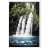 Tableau Cascade Léon Cascade Léon - 61 × 91 cm / Blanc - UNIV'ÎLE