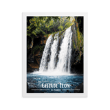 Tableau Cascade Léon Cascade Léon - 30 × 40 cm / Blanc - UNIV'ÎLE