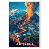 Affiche de La Réunion Lé frér Volkan 61 × 91 cm / Sans Cadre - Univile La Réunion