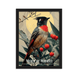 Tableau Merle maurice Merle maurice - 30 × 40 cm / Noir - UNIV'ÎLE