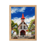 Tableau Notre-Dame Auxiliatrice Notre-Dame Auxiliatrice - 30 × 40 cm / Oak - UNIV'ÎLE