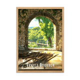 Tableau Vanille Bourbon Vanille Bourbon - 50 × 70 cm / Oak - UNIV'ÎLE