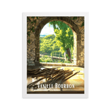 Tableau Vanille Bourbon Vanille Bourbon - 30 × 40 cm / Blanc - UNIV'ÎLE