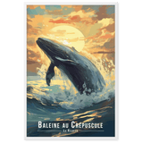 Baleine en Saut Illustrée - UNIV'ÎLE