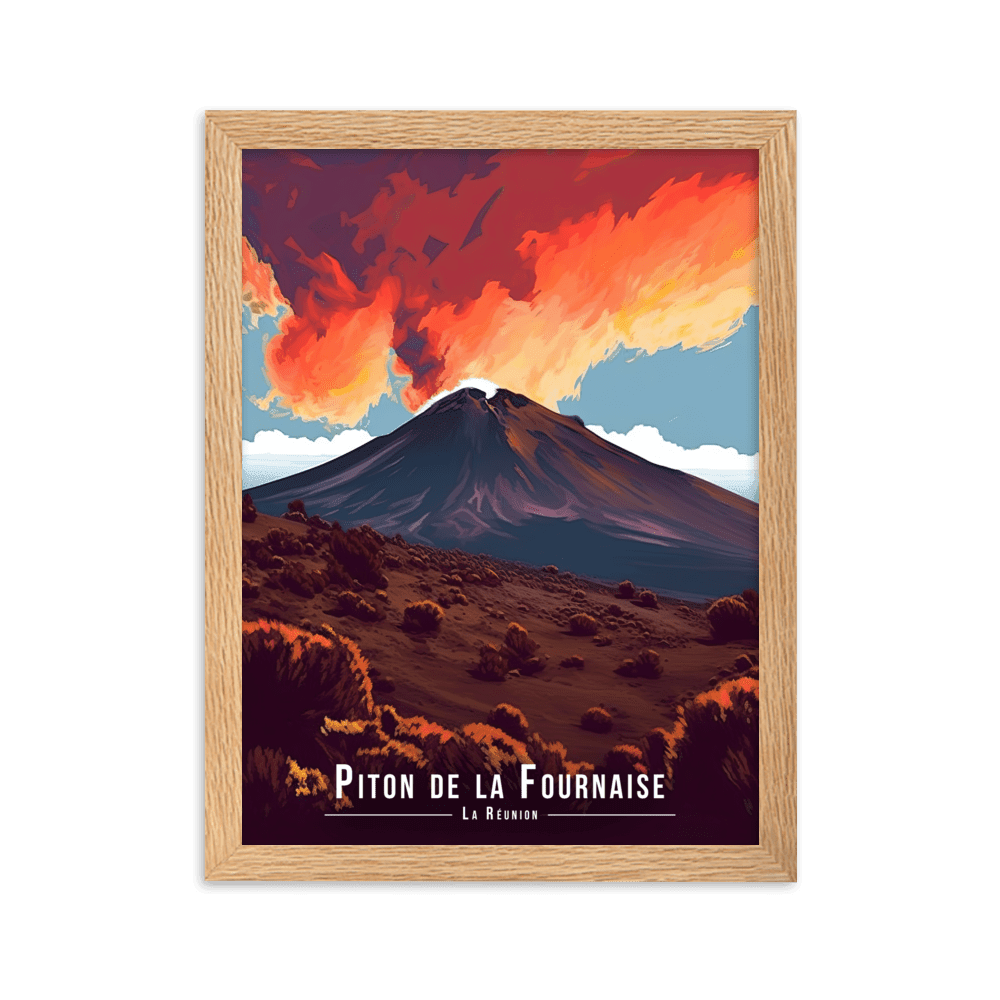 Piton de la Fournaise en Éruption - UNIV'ÎLE